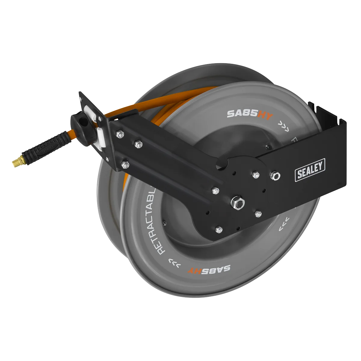 Sealey 20m Retractable High-Visibility Air Hose Reel 10mm ID