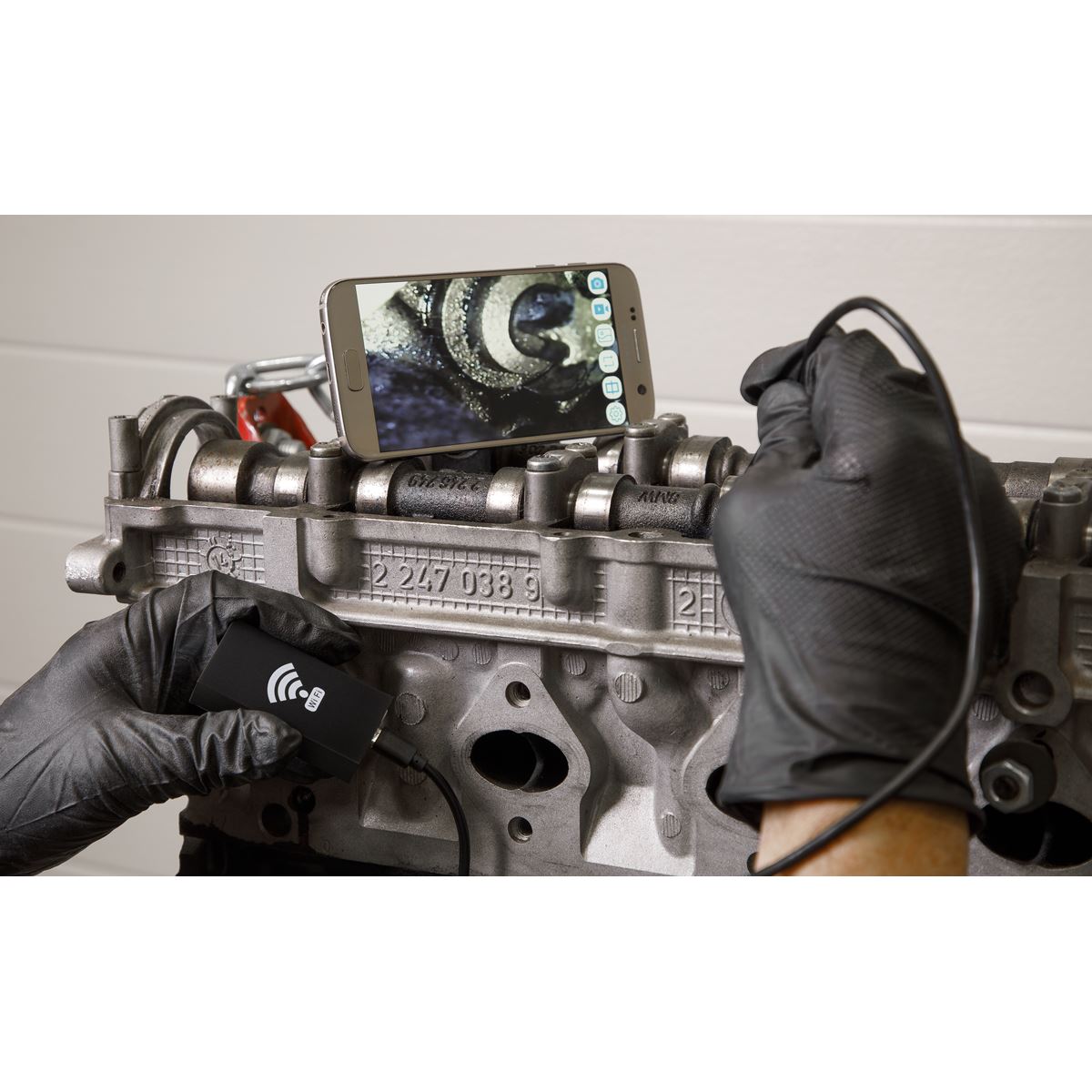 Sealey Wi-Fi Borescope8mm VS8113
