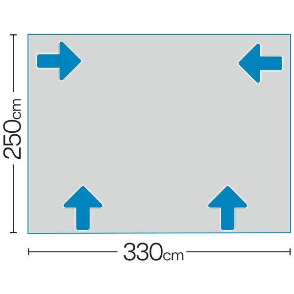 Westfield Quest Mars Motorhome Air Inflatable Awning Single Point Inflation