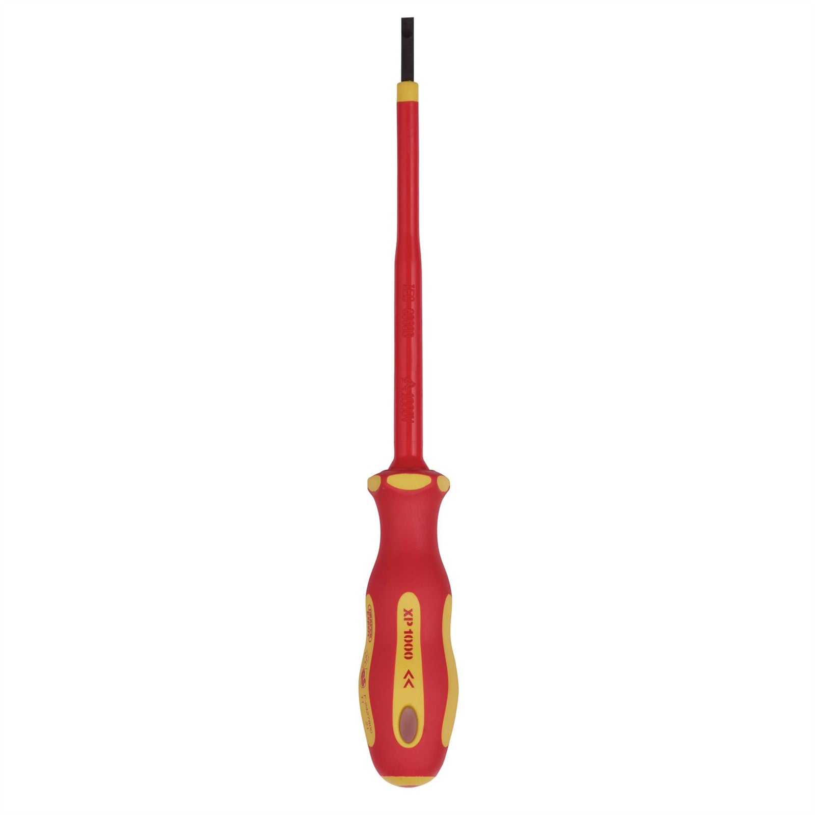 Draper XP1000 VDE Plain Slot Screwdriver, 3.0 x 100mm 64368