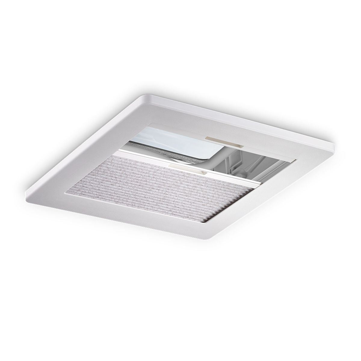 Dometic Micro Heki Roof Window with Blind & Flyscreen 280x280mm