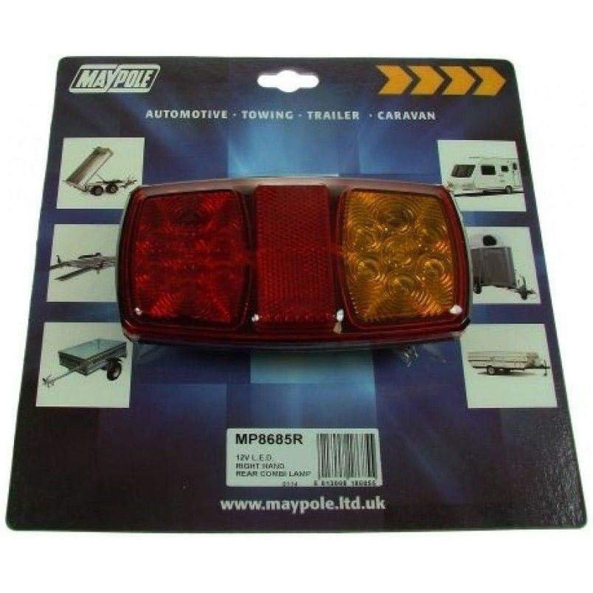 Maypole LED Trailer Combination Light Rear Direction Indicator 12V 16W MP8685BL