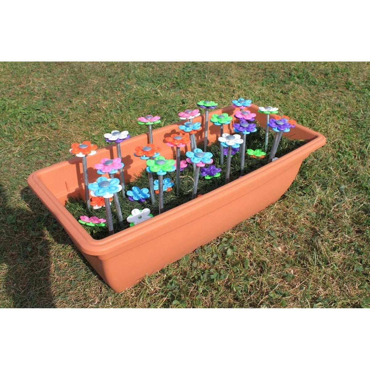 Blue Diamond 20 x Daisy Hard Ground Pegs with Interchangable Heads