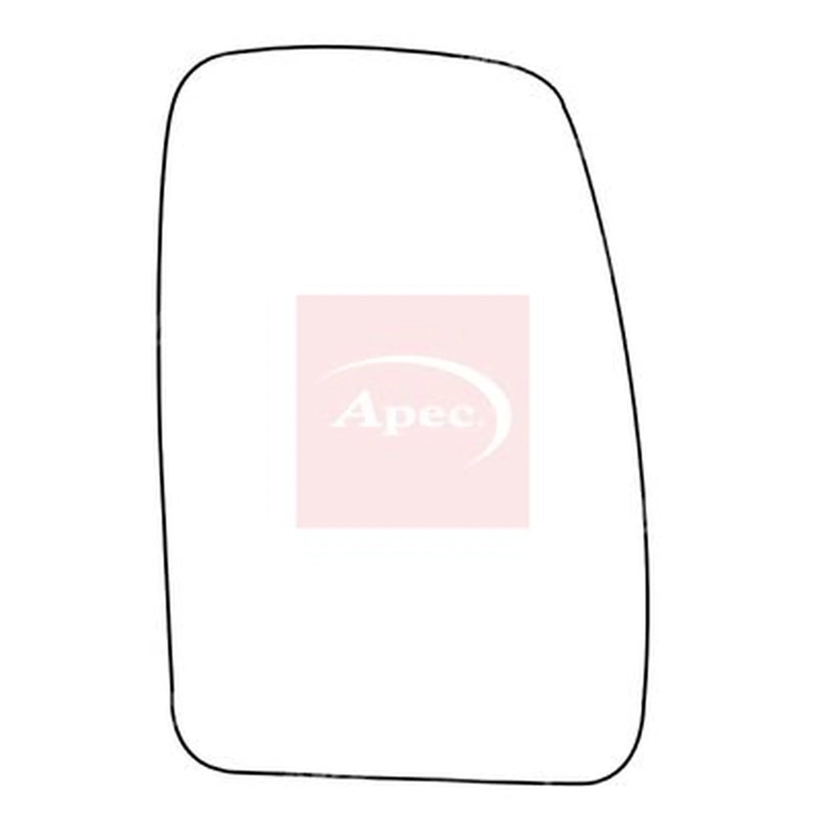 Apec Exterior Wing Mirror Glass Right AMS2062