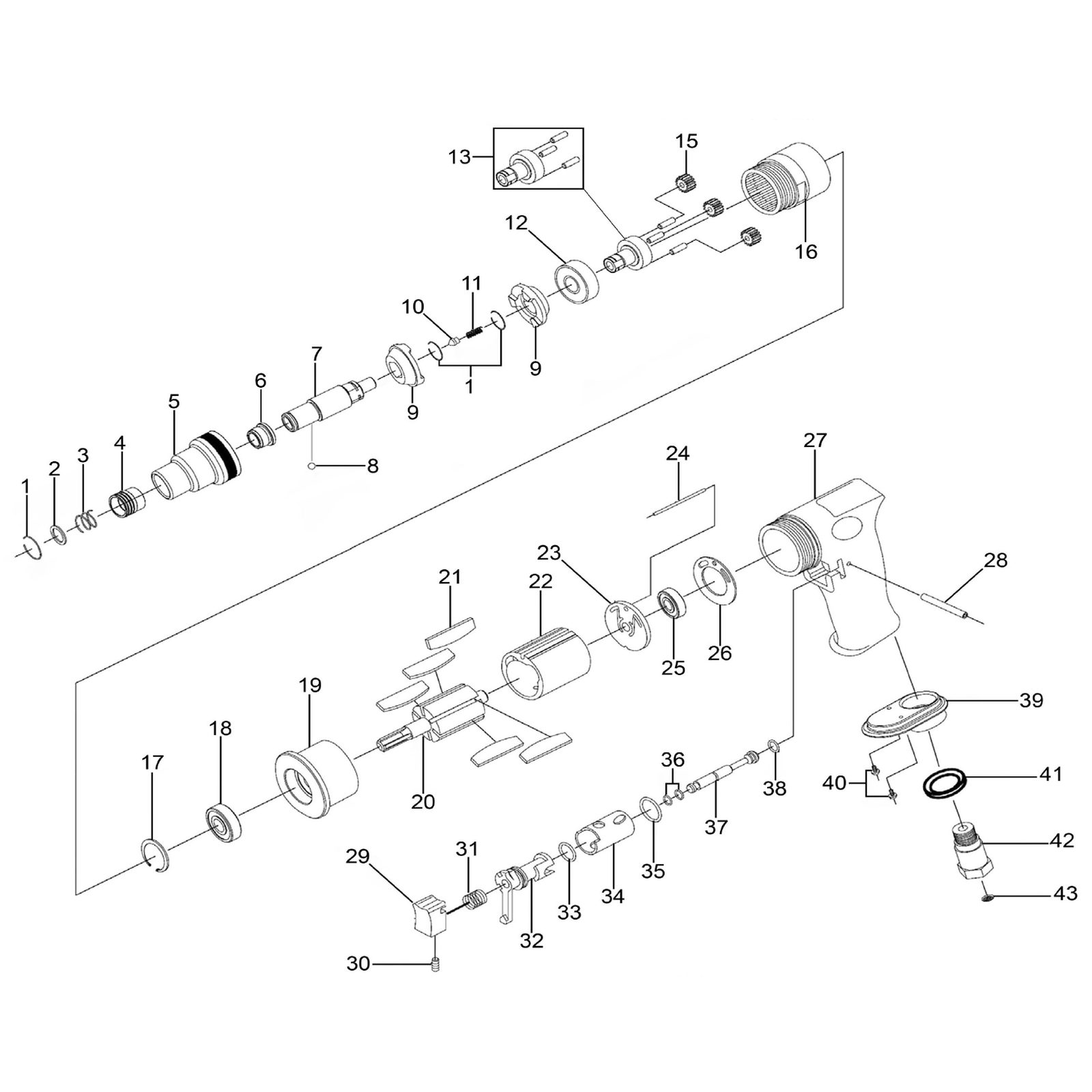 Sealey Trigger SA58.V2-29