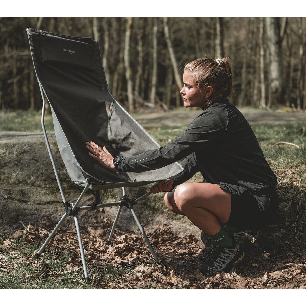 Easy Camp Willow L Compact Lightweight Camping Tall Chair