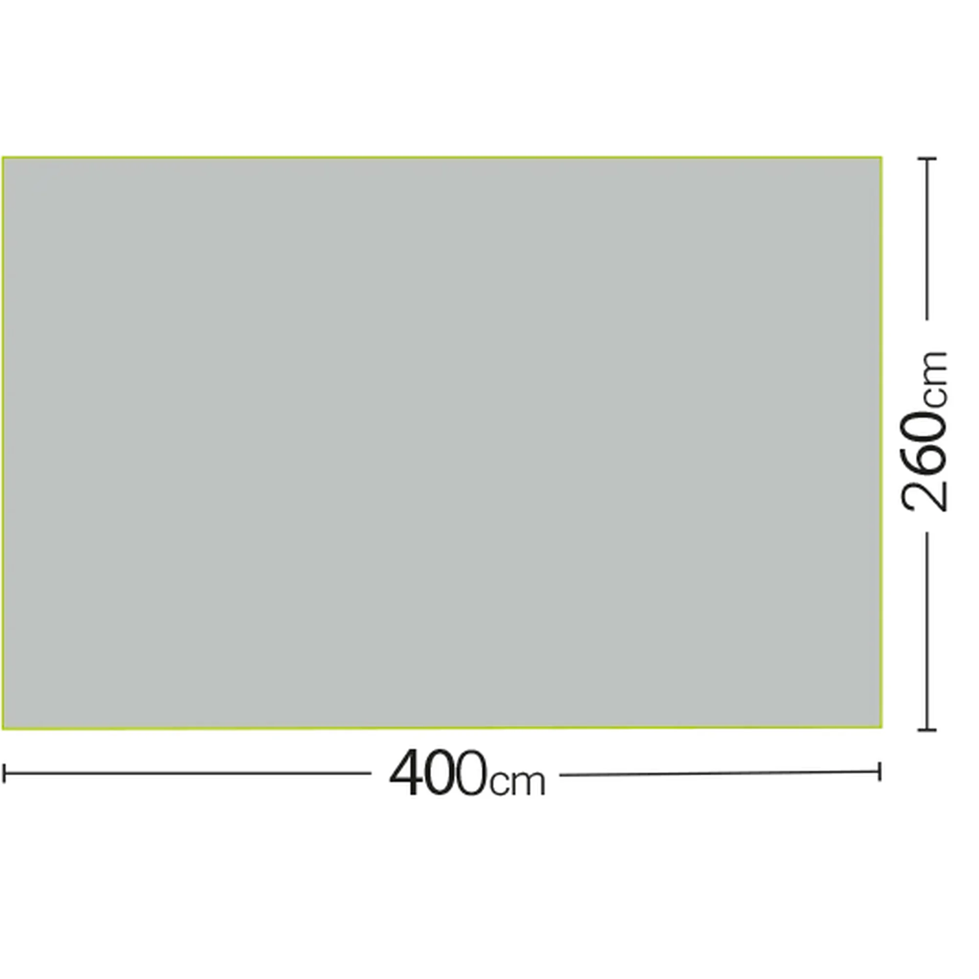 Quest Air Canopy Harrier 400 - Lightweight Mid Grey