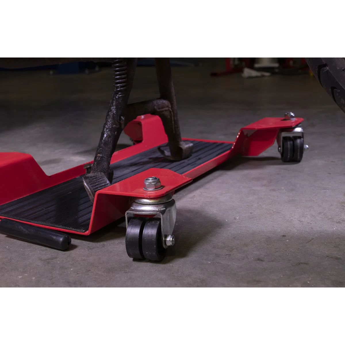 Sealey Motorcycle Centre-Stand Moving Dolly 300kg Capacity