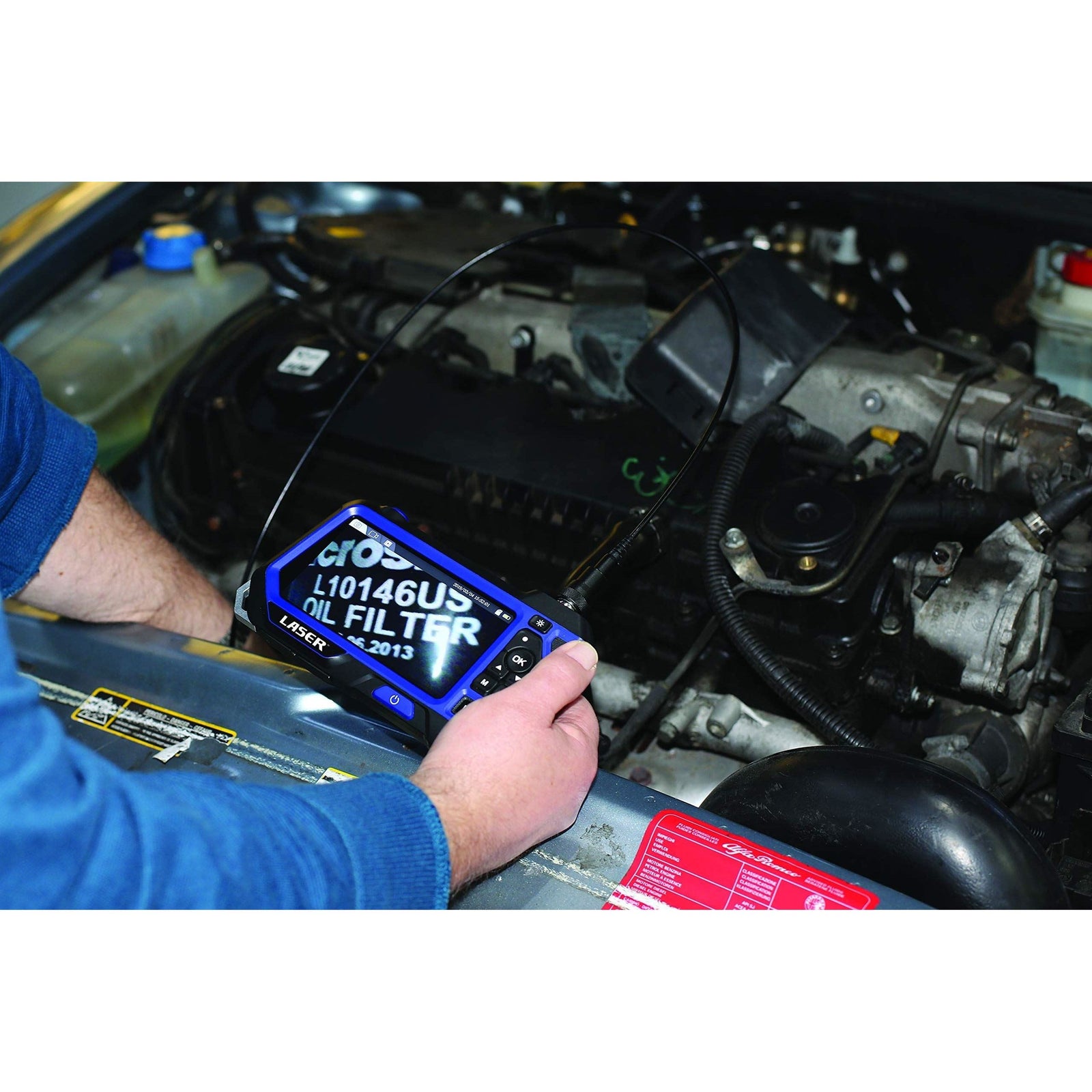 Laser Portable 5" Screen Inspection Camera 7604
