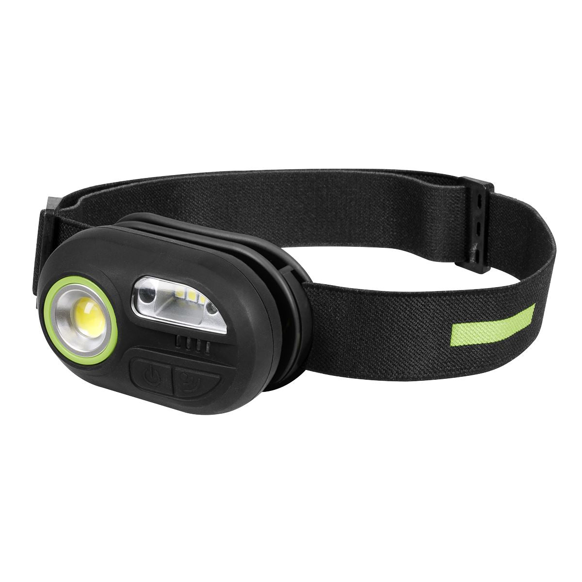 Sealey Rechargeable Headlight with Sensor 3W COB LED & 1W SMD LED