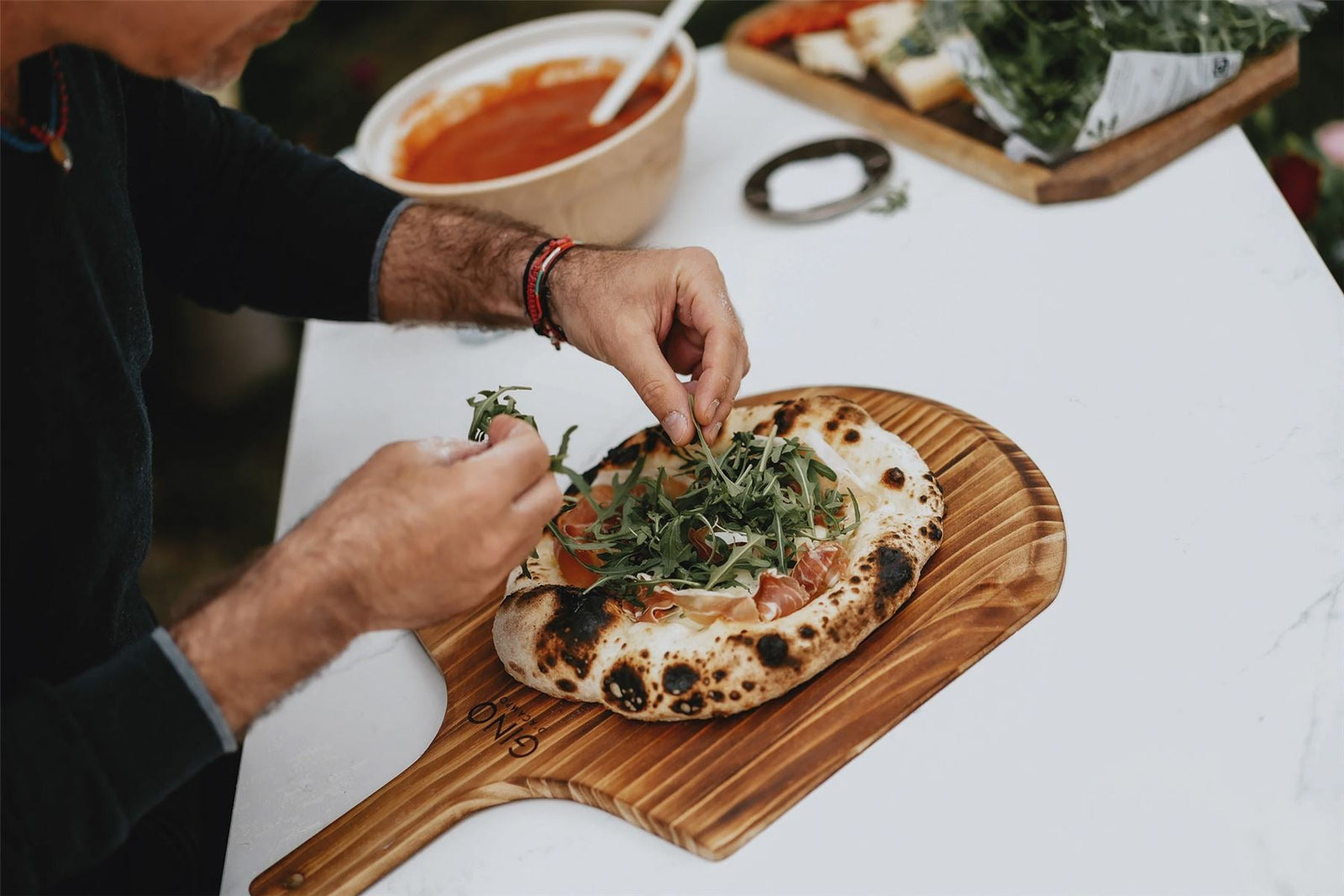 Gino Pizza Serving Board