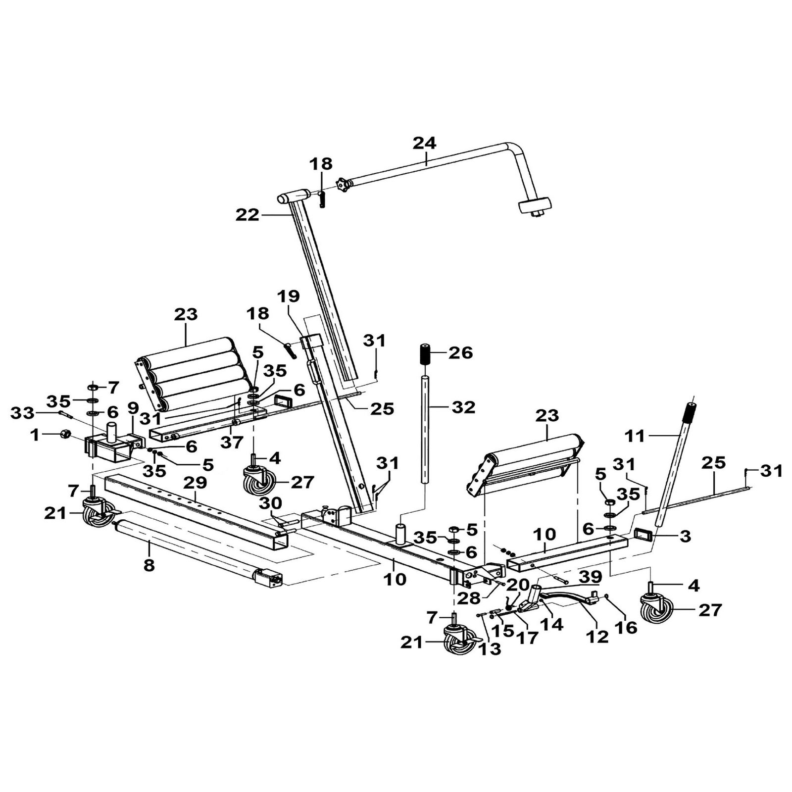 Sealey Handle Socket W1200T-V2-39