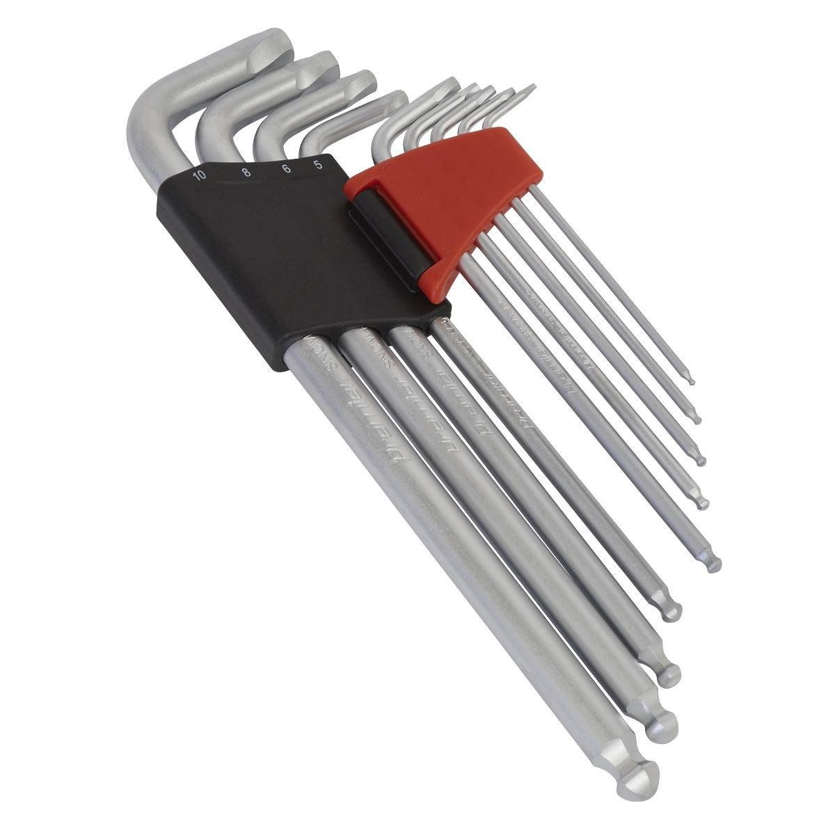 Sealey Ball-End Hex Key Set 9pc Lock-Onï Metric AK7180