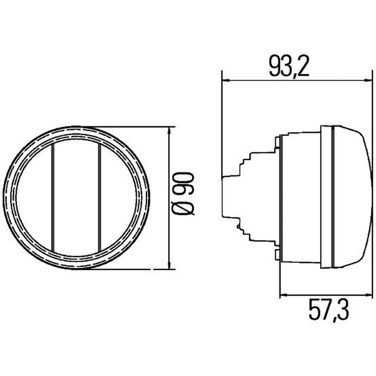 Hella Direction Indicator Light Front 2BE 010 102-011