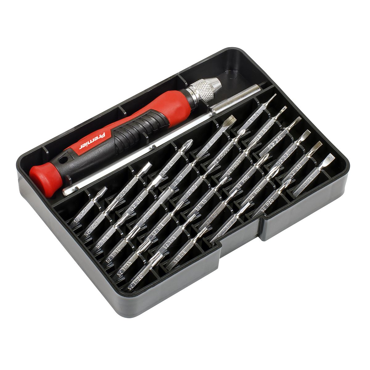 Sealey Premier Premier Precision Bit Screwdriver Set 32pc AK97328