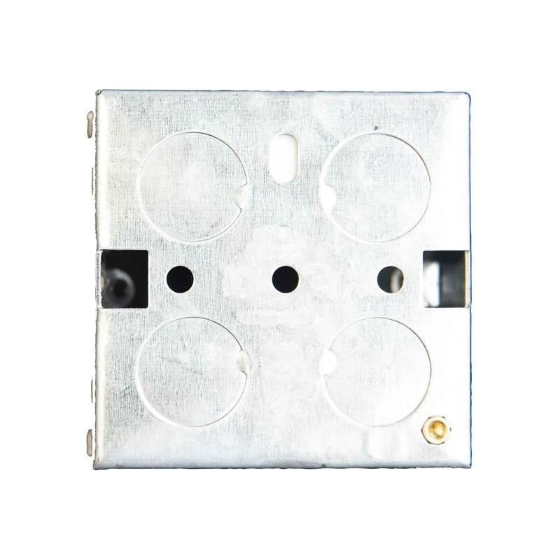 Dencon Metal Back Box 1-Gang 35mm