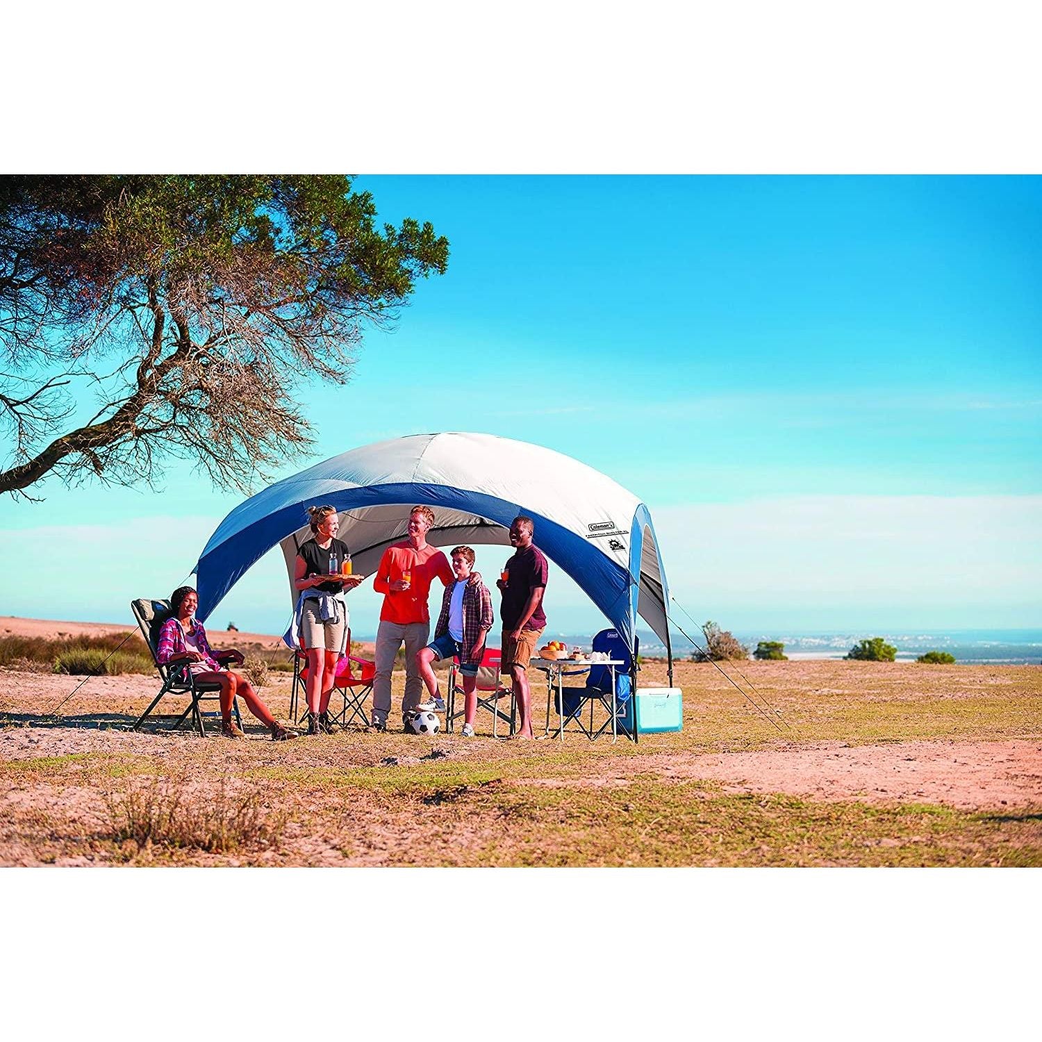 Coleman Gazebo Fast Pitch Event Shelter M 3 x 3 m Gazebo Sun Shelter SPF 50