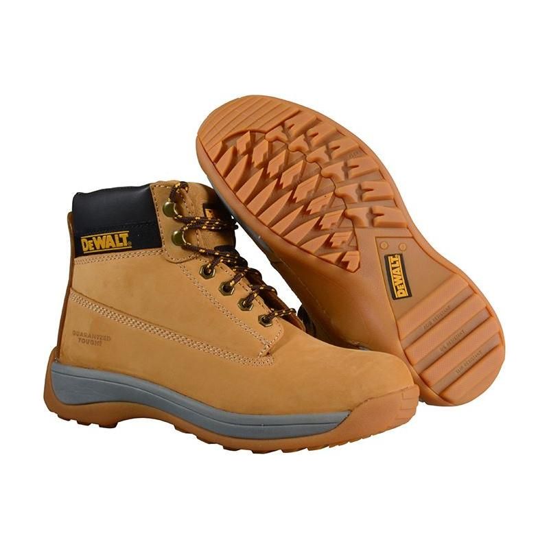 Dewalt Power Tools Apprentice Hiker Nubuck Boots Wheat UK 4 EUR 37