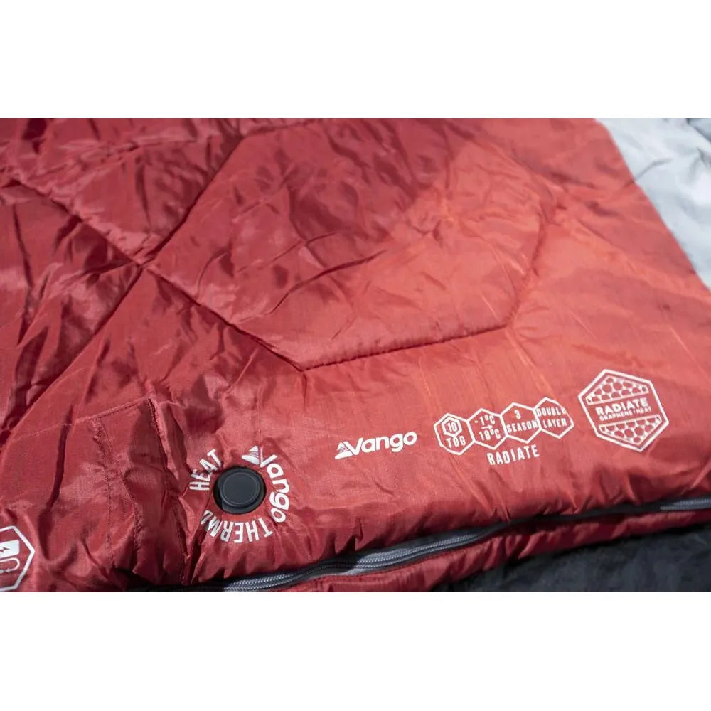 Vango Radiate Single Heather Red Sleeping Bag
