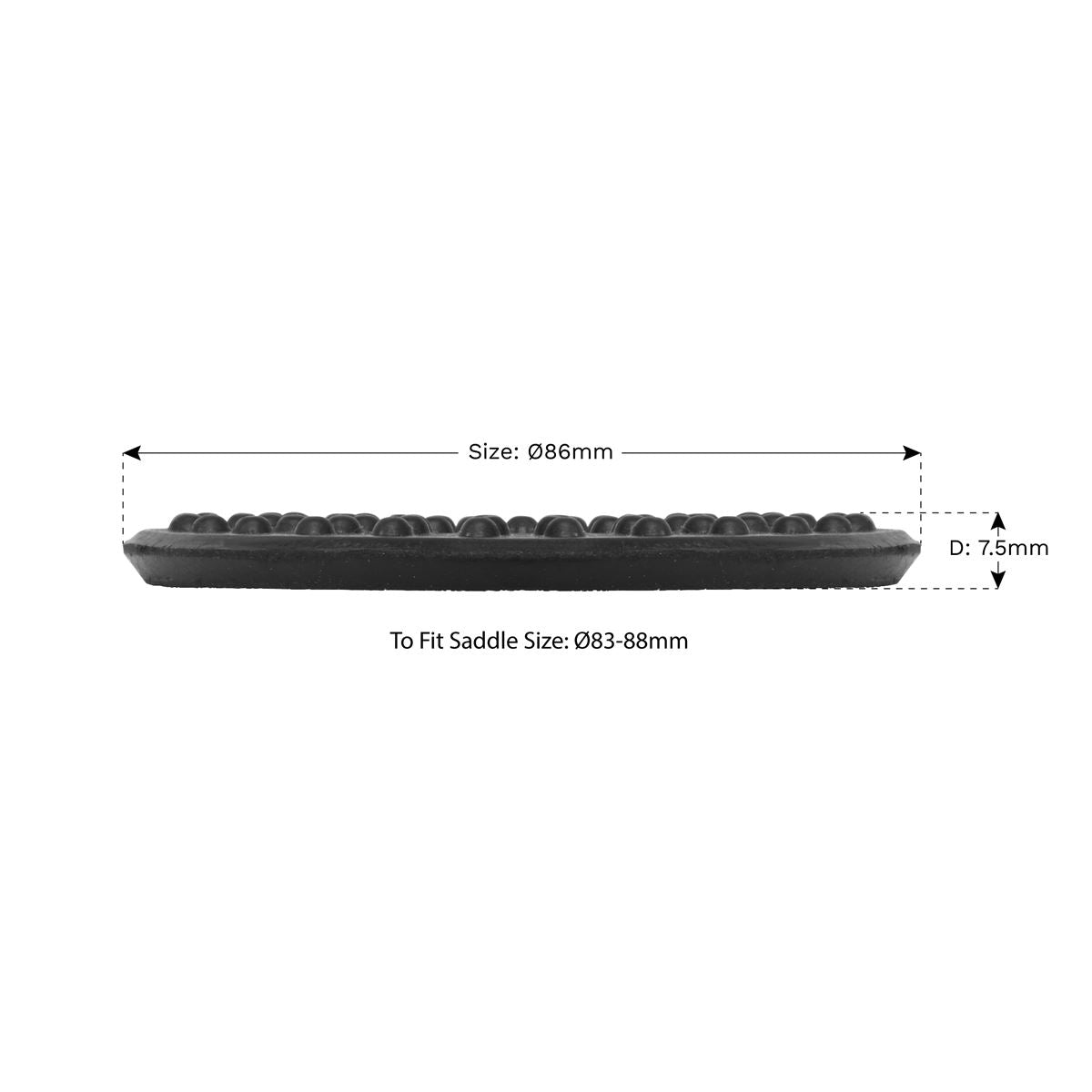 Sealey Safety Rubber Jack Pad Type B JP11