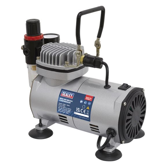 Sealey Mini Air Brush Compressor AB900