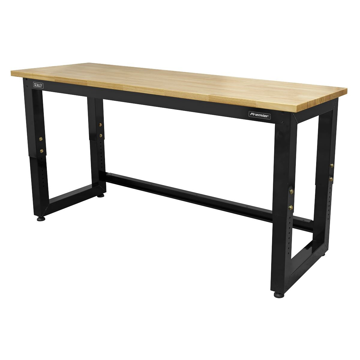 Sealey Steel Adjustable Workbench with Wooden Worktop 1830mm Heavy-Duty APMS22