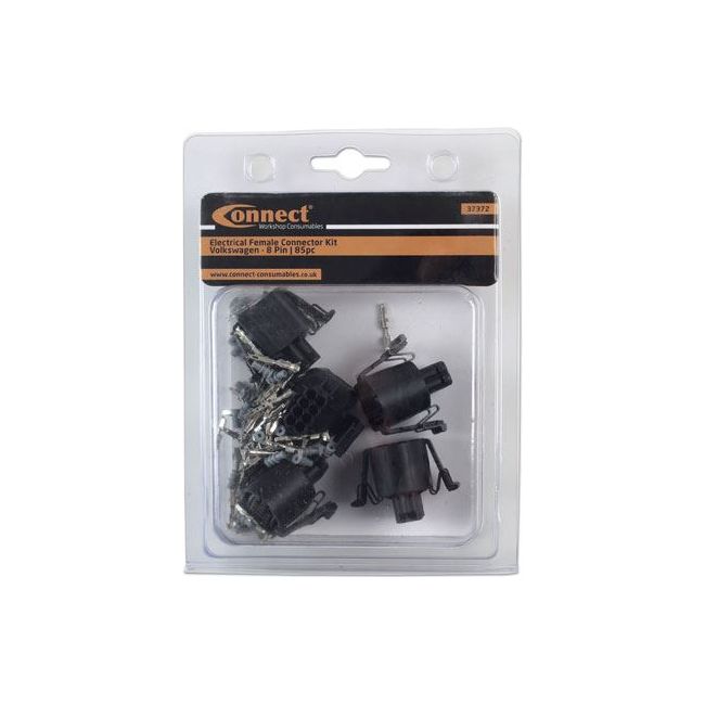 Connect for VW Group Electrical Female Connectors 1.5mm 8 Pin Kit 85pc 37372