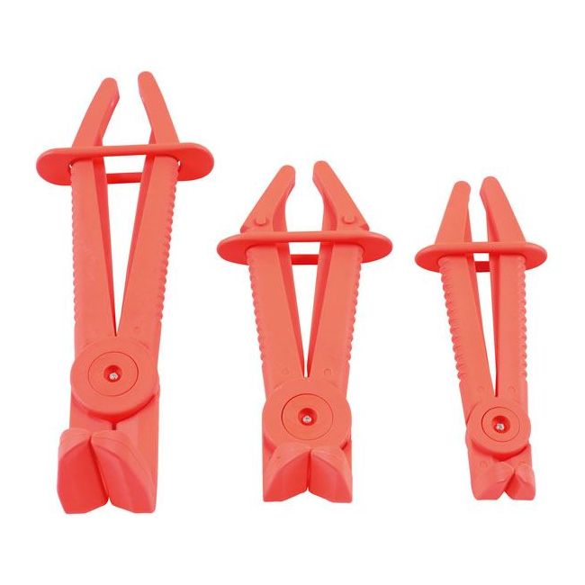 Laser Flexible Hose Clamp Set Angled Jaws 7740