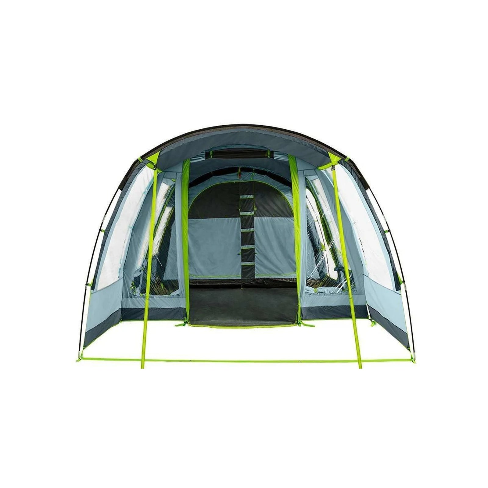 Coleman Tunnel Tent Meadowood 4L 4 Person Black Out Bedrooms Grey