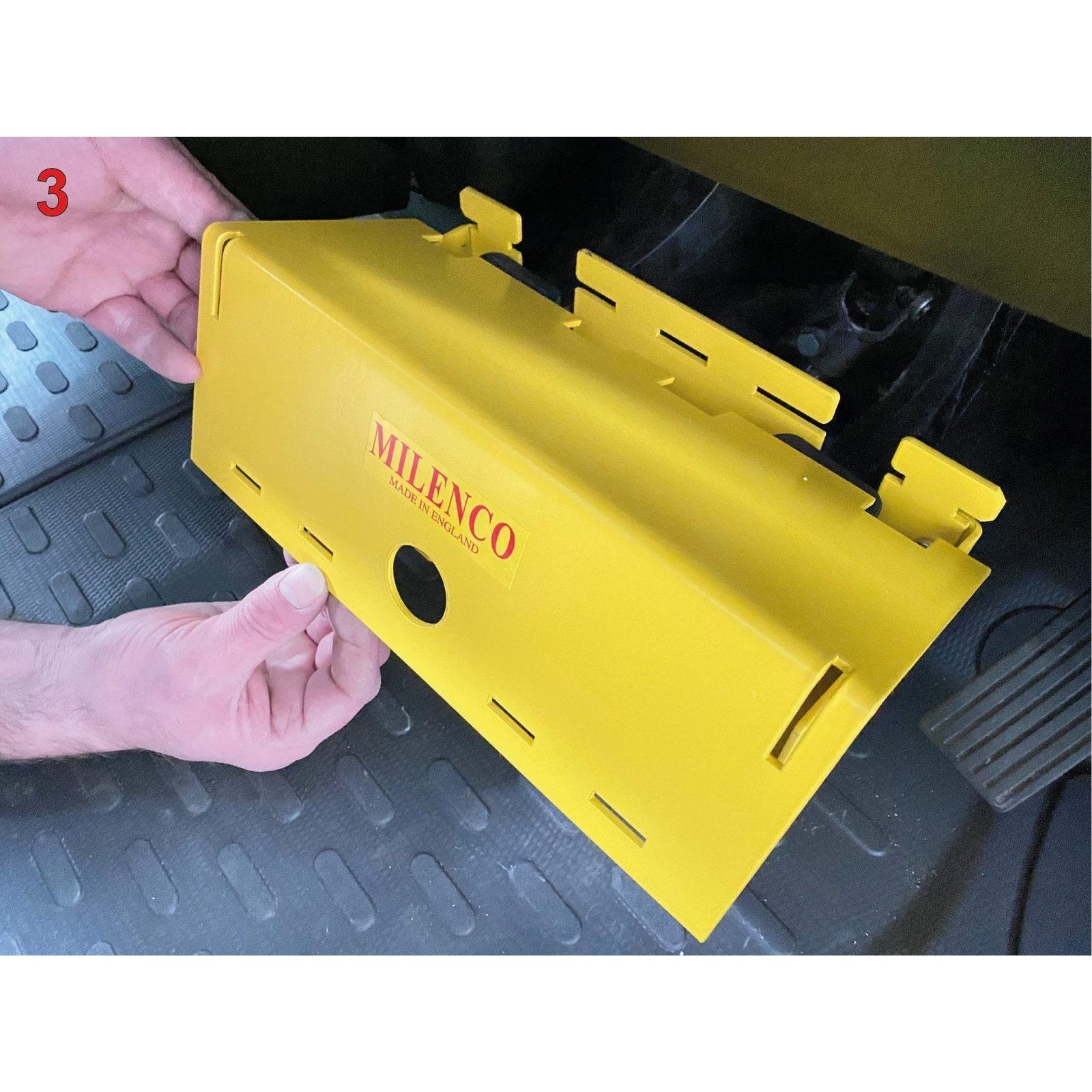 Milenco Pedal Lock 2016+ for Ducato, Boxer, Relay Van & Motorhome | Anti-Theft Security