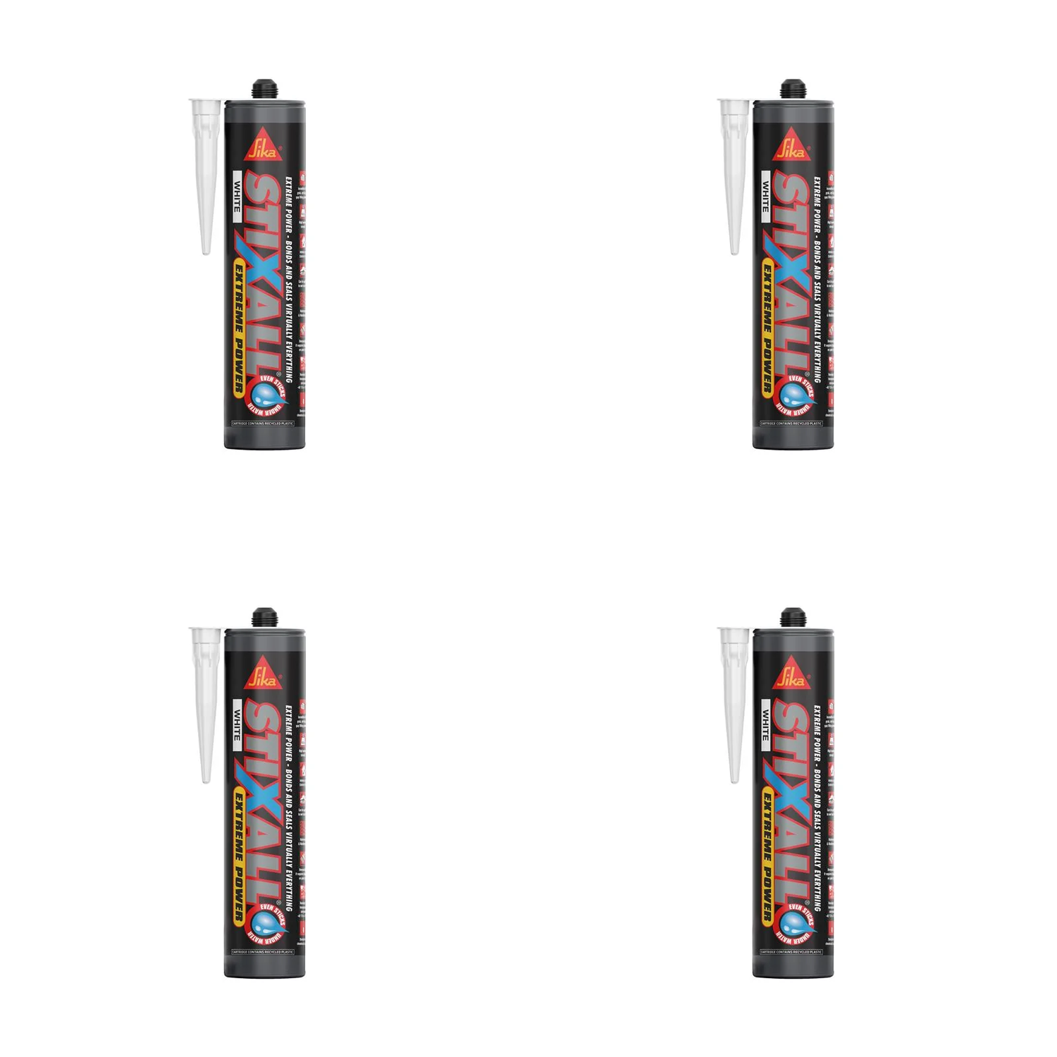 Everbuild Sika Stixall Extreme Power Cartridge Grey 290ml - 483109