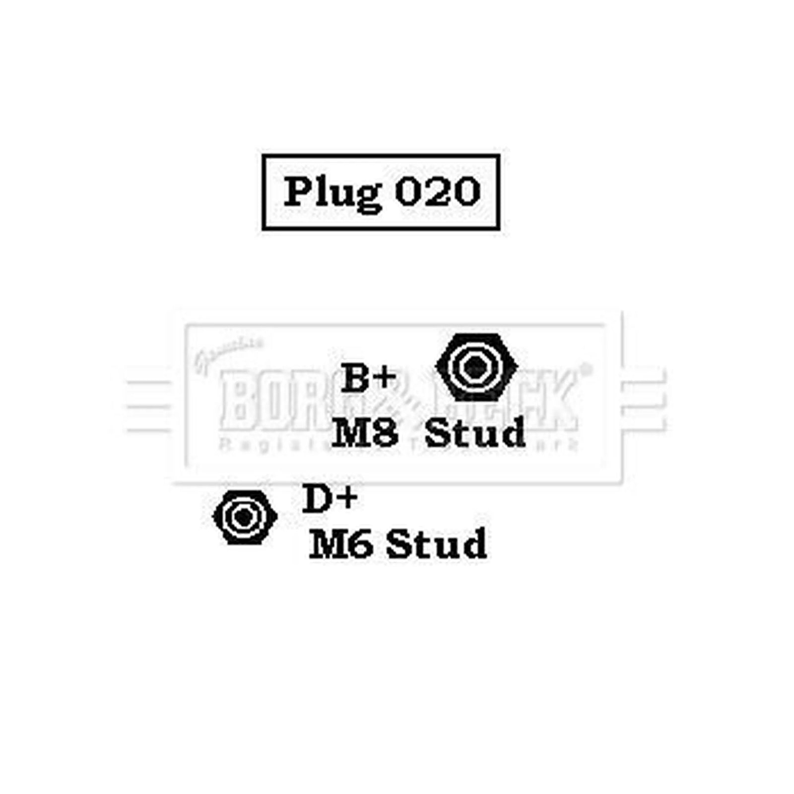 Borg & Beck Car Alternator 12V BBA2445
