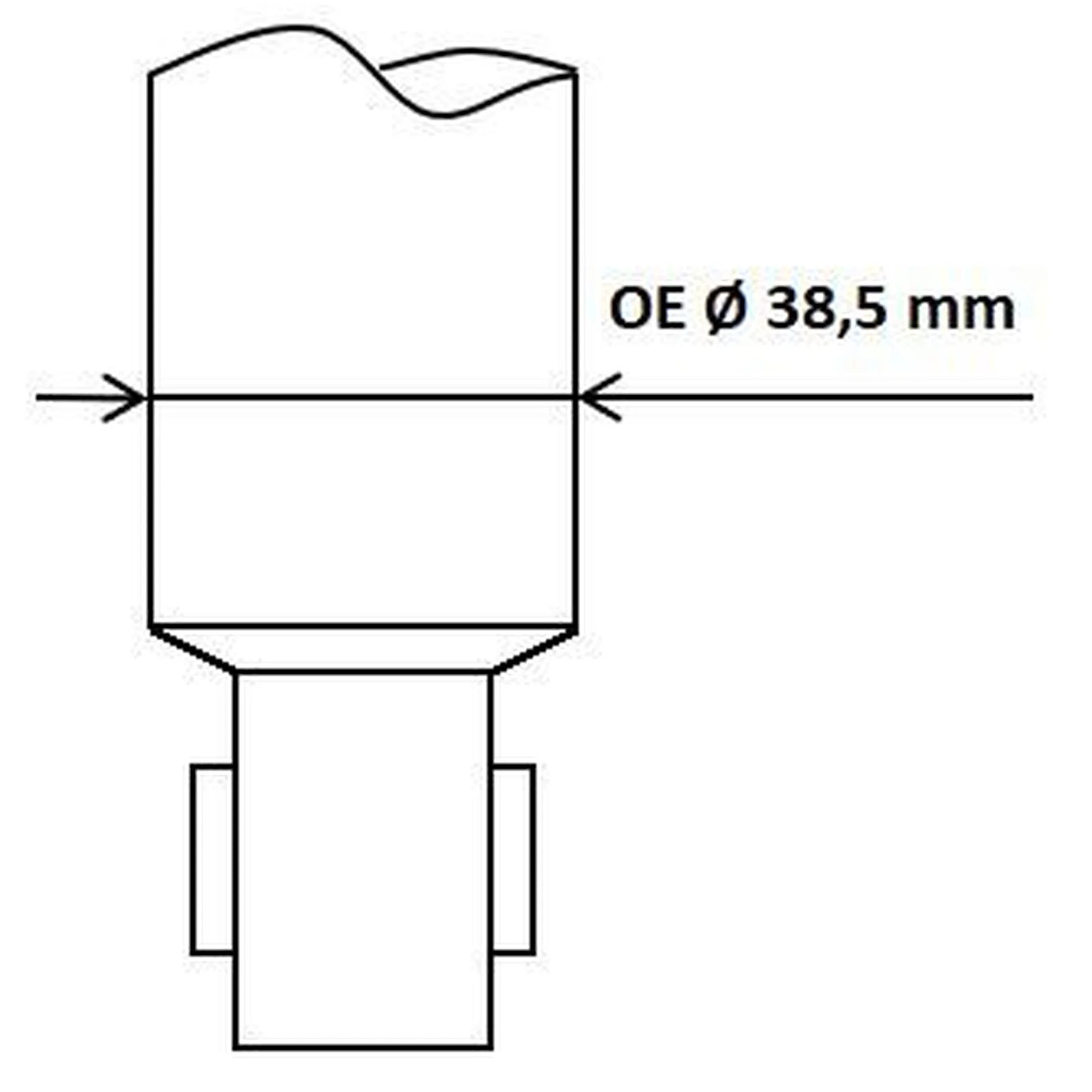 KYB Shock Absorber Damper Strut Rear 3430079