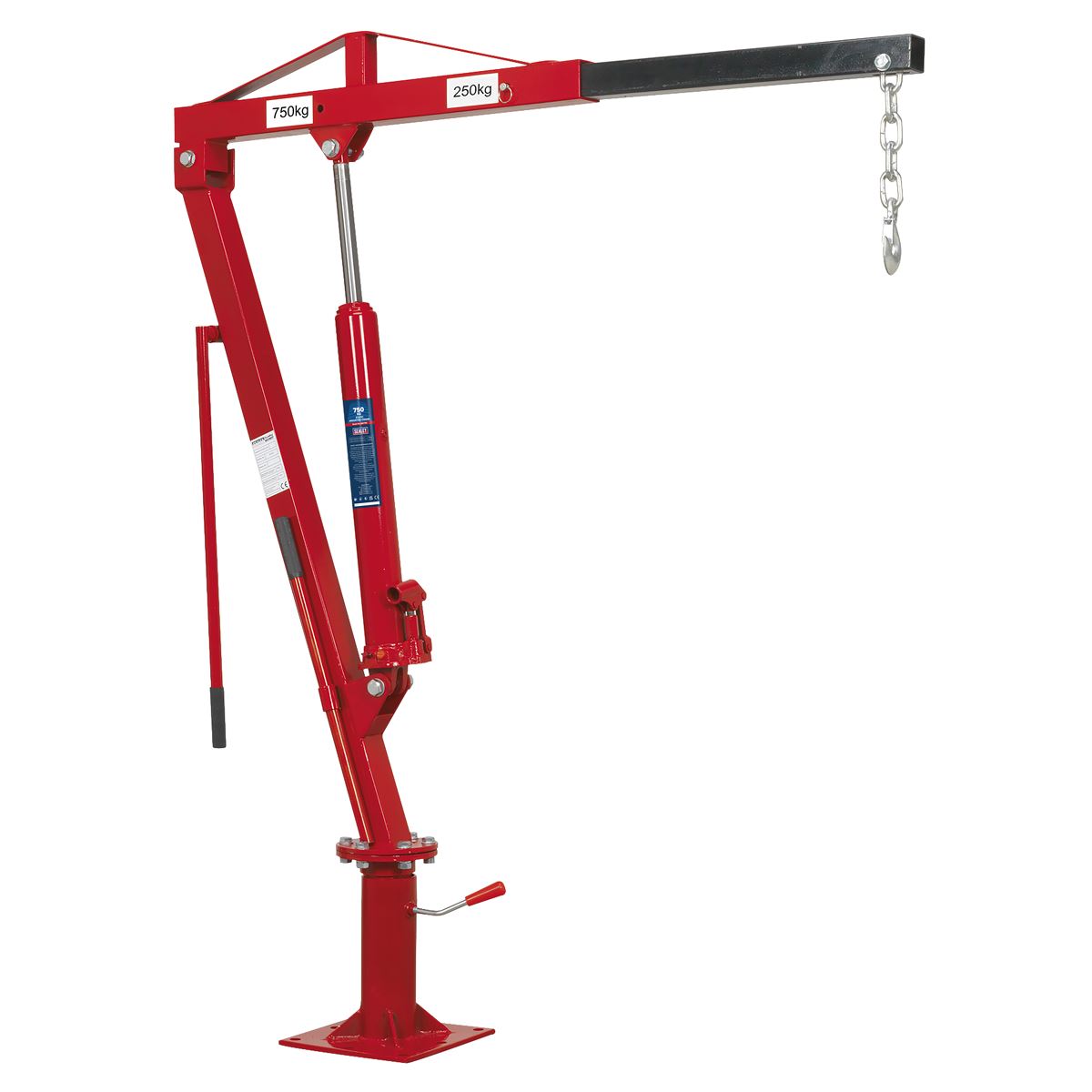 Sealey Static Mounted Crane 750kg SSC750