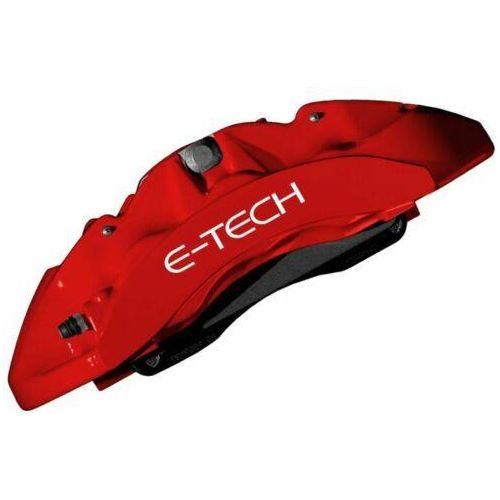Red E-Tech Brake Caliper Paint Also for Engine Bay Drums Car Van