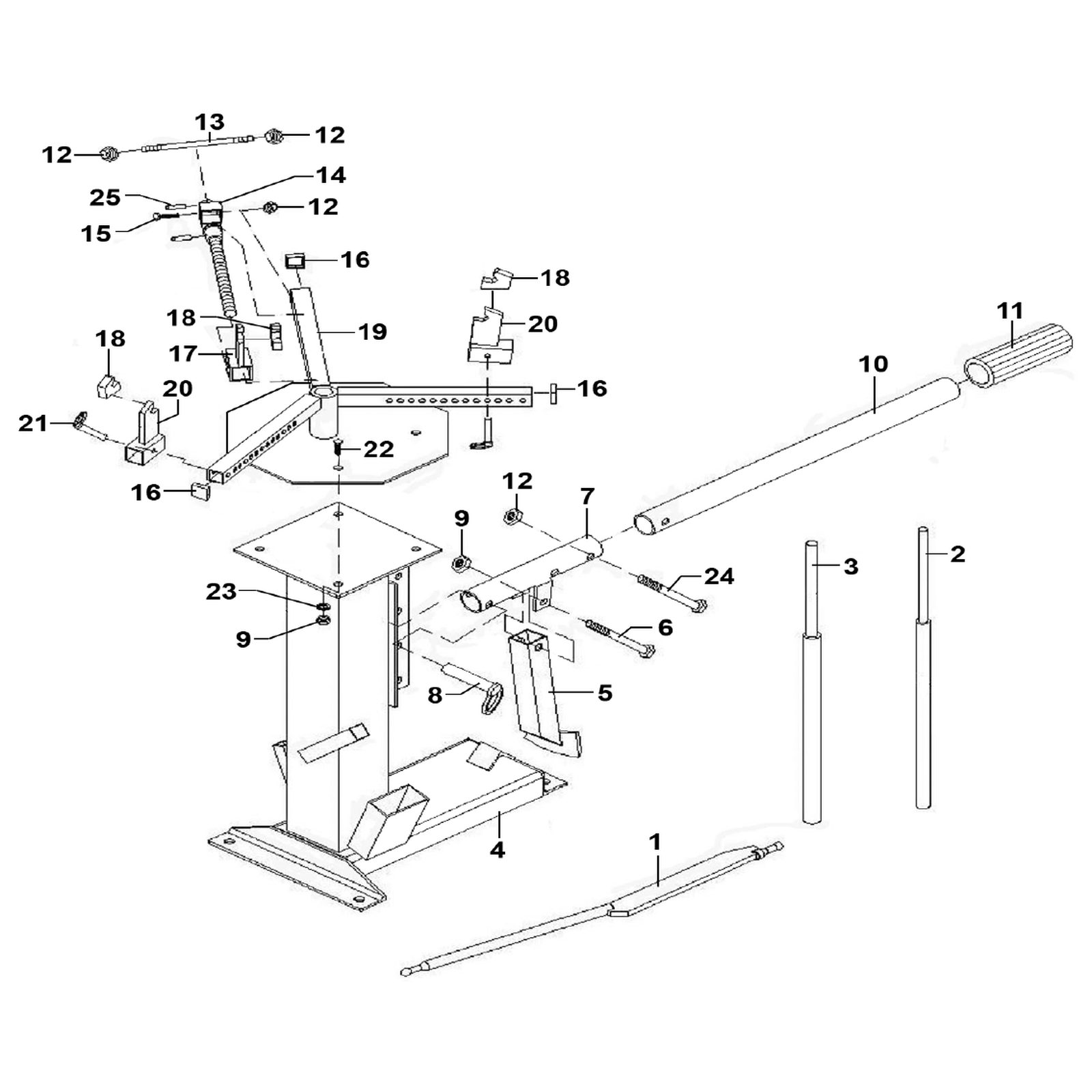 Sealey Handle socket TC965.07