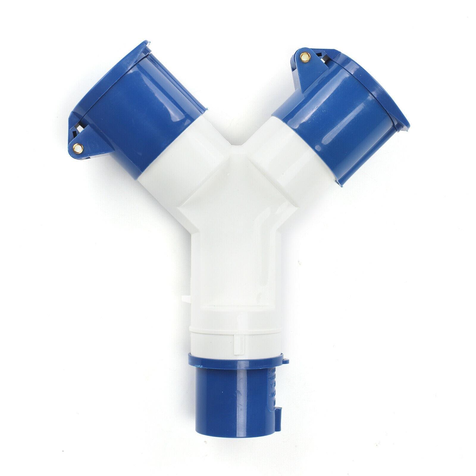 Caravans Hook Up 2 Way 16Amp 240V Mains Hook Up Adaptor