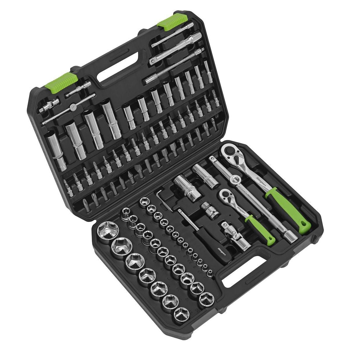 Topchest & Rollcab Combination 6 Drawer with 170pc Tool Kit - Purple/Grey