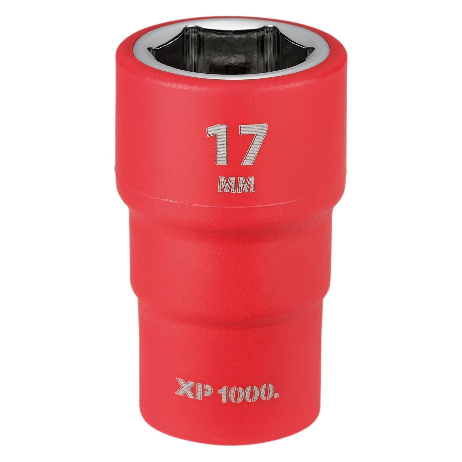 Draper XP1000 VDE Socket, 3/8" Sq. Dr., 17mm