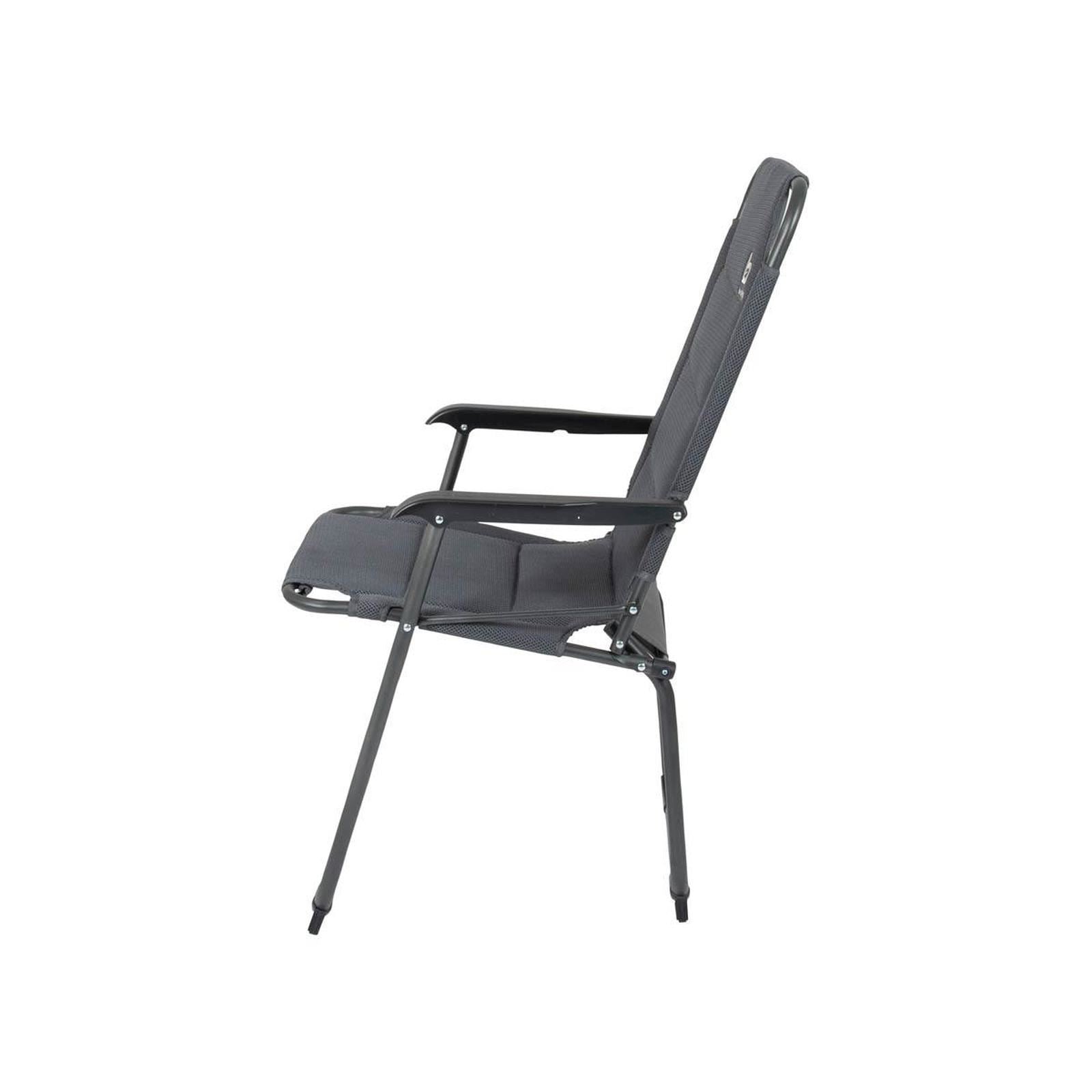 Bo-Camp Chair Copa Rio Air xl Padded Aluminium Grey
