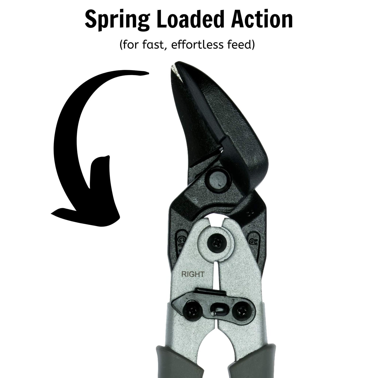 Teng Tools Offset Tin Snip Right/Straight