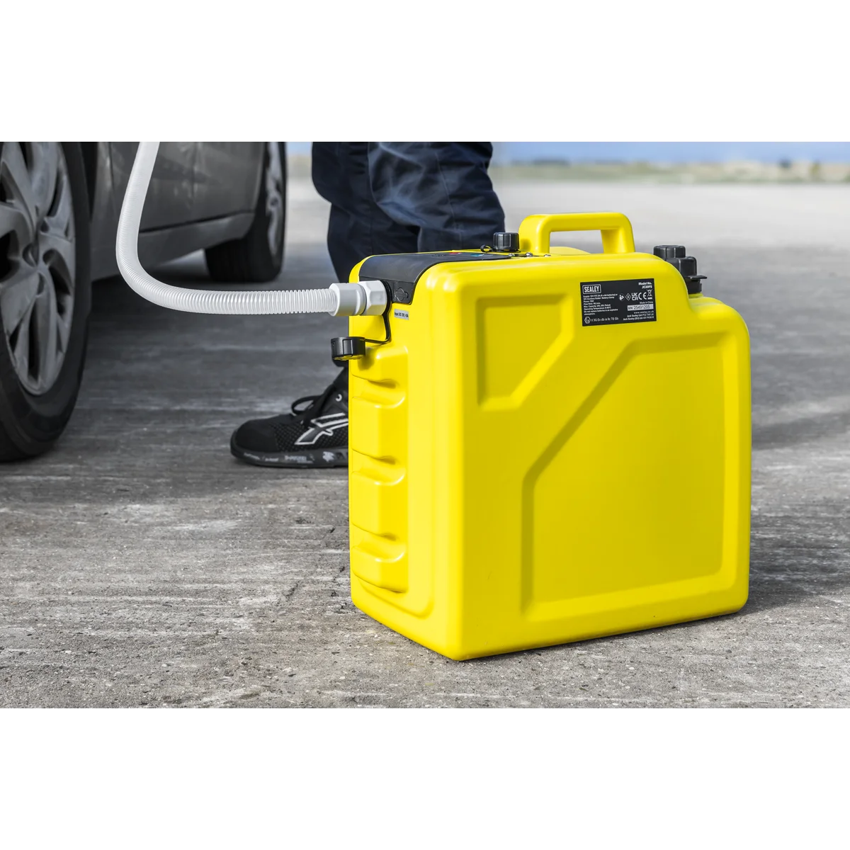 Sealey Multi-Powered Portable Fuelling Station 20L Flow Rate 14L/min