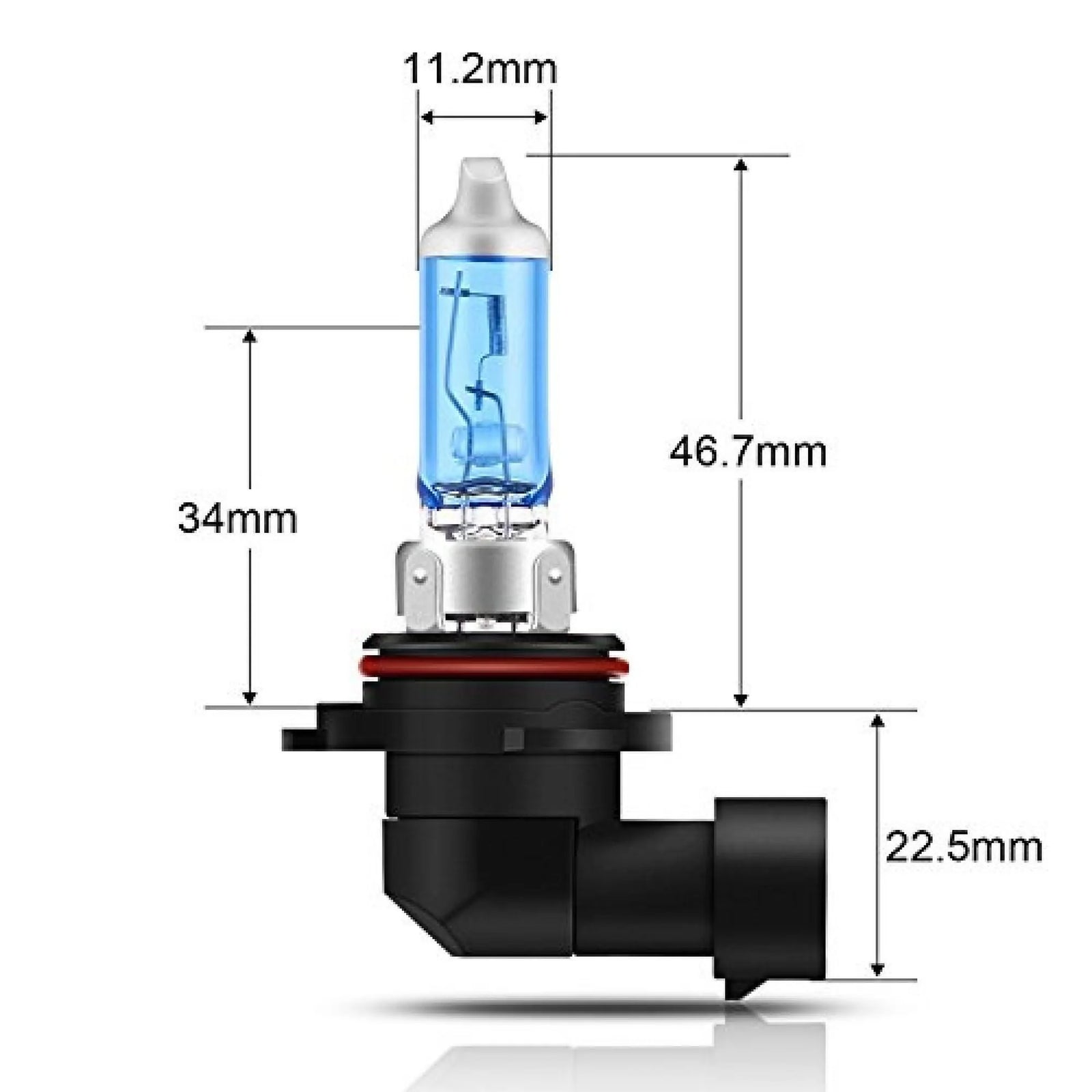 Simply HB4 Xenon Super White Plus 50 Light Bulb