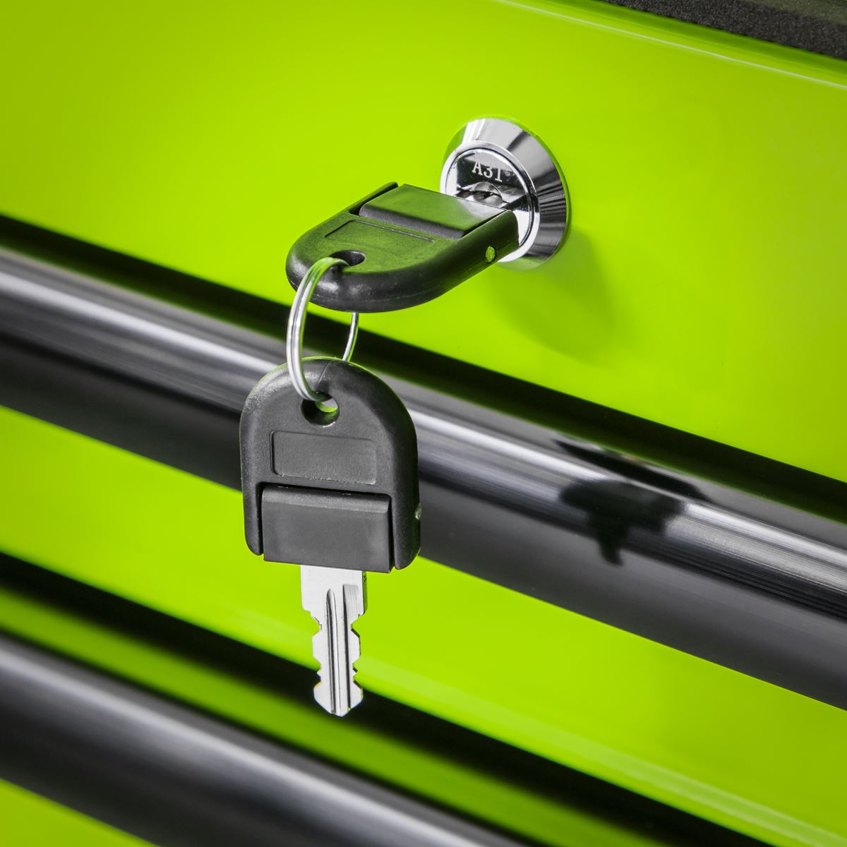 Superline Pro Superline PRO Rollcab 7 Drawer - Green/Black AP26479THV