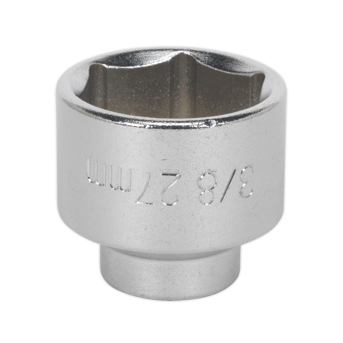Sealey Oil Filter Socket Low Profile  27mm 3/8" Square Drive A Class Garage