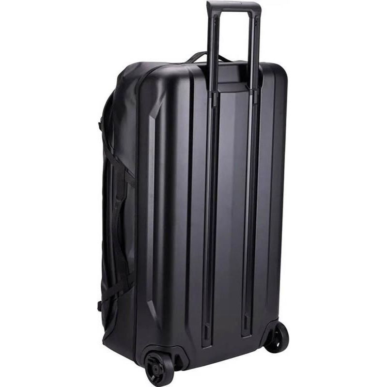 Thule Chasm check 110l in wheeled duffel suitcase black