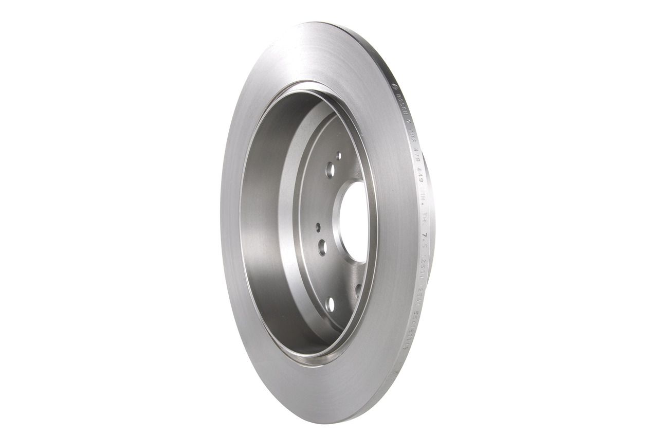 Bosch 2 x Solid 304mm Brake Disc 0986479449
