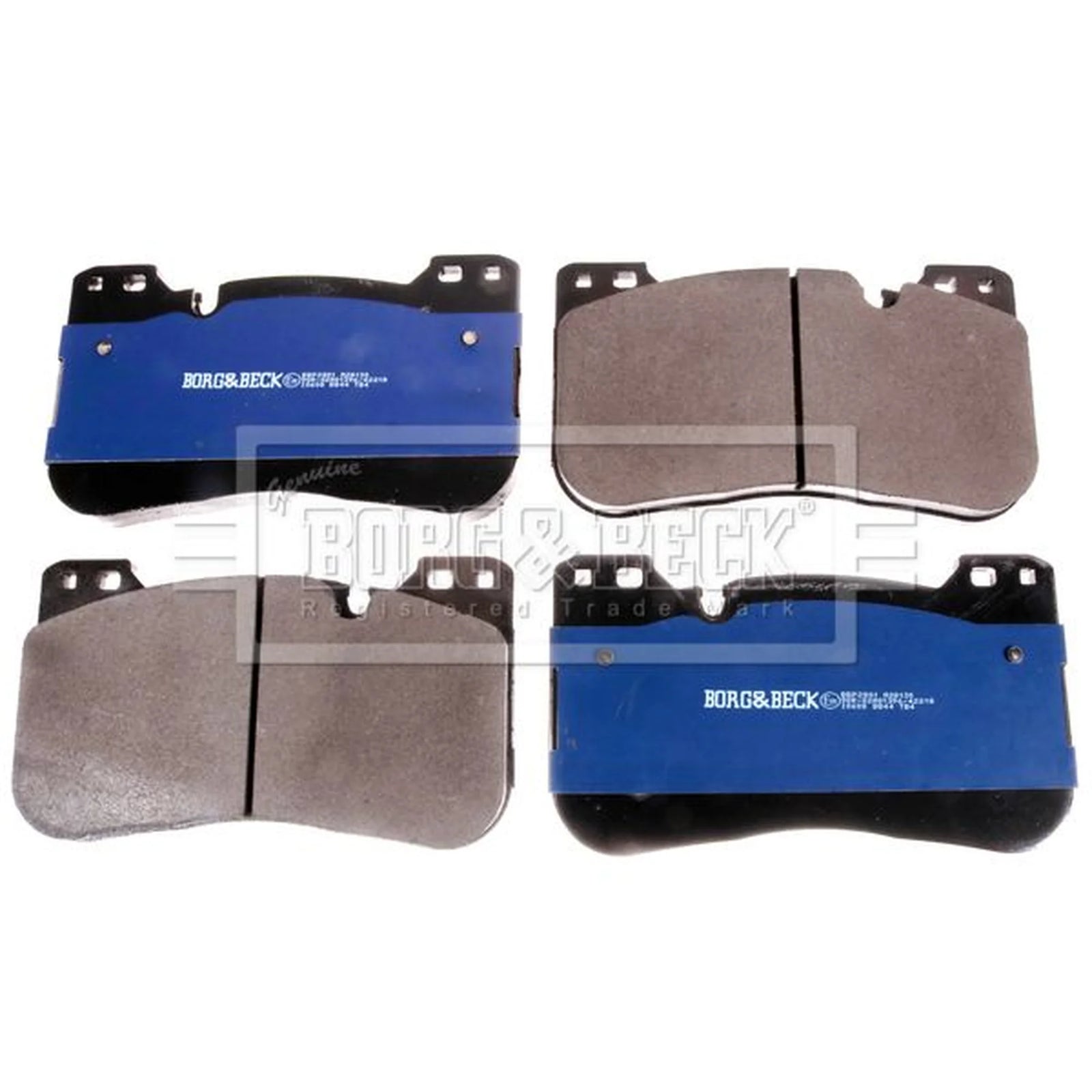 Borg & Beck 4 x Front Brake Pad Set BBP2801
