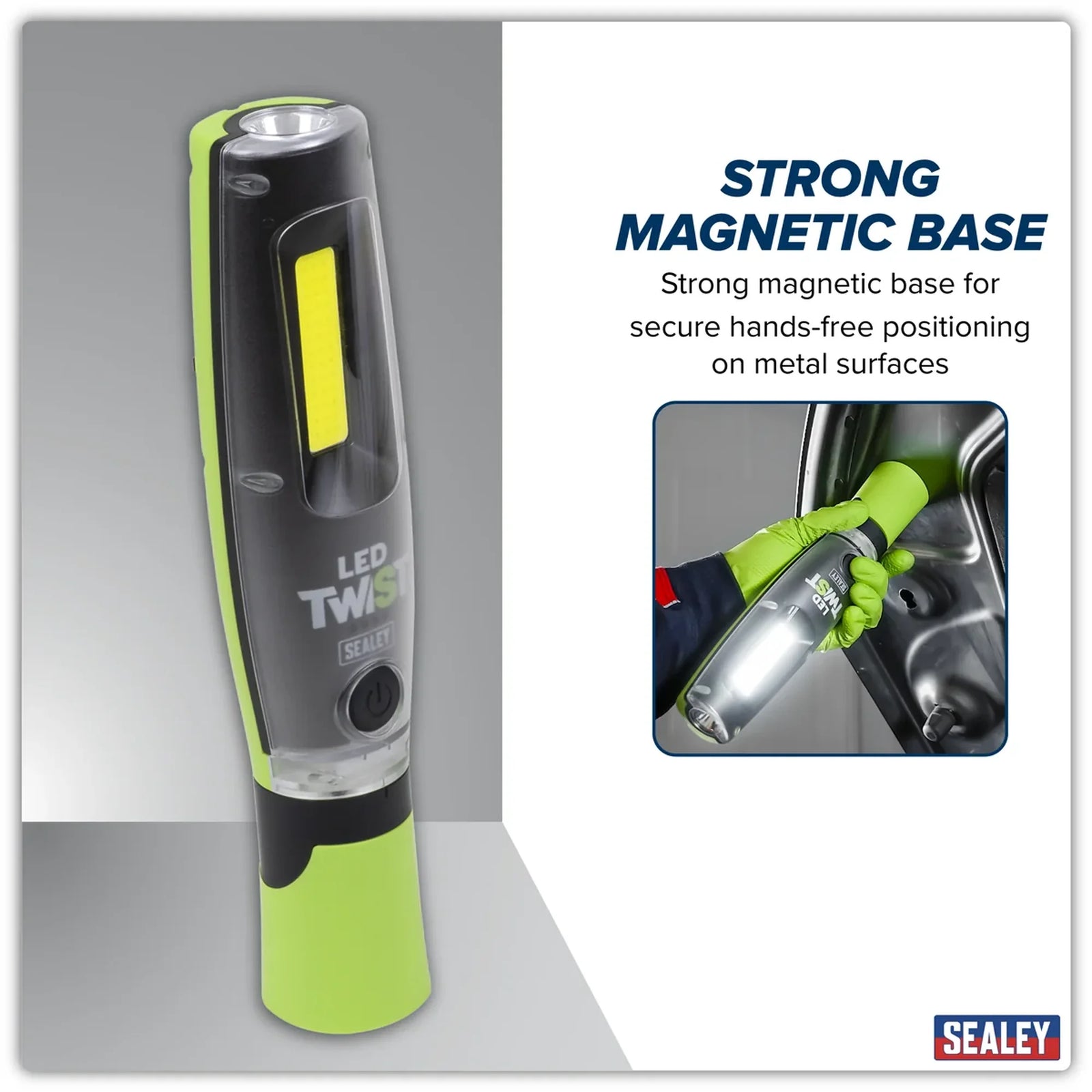 Sealey Rechargeable LED Inspection Light 20W COB 3000lm