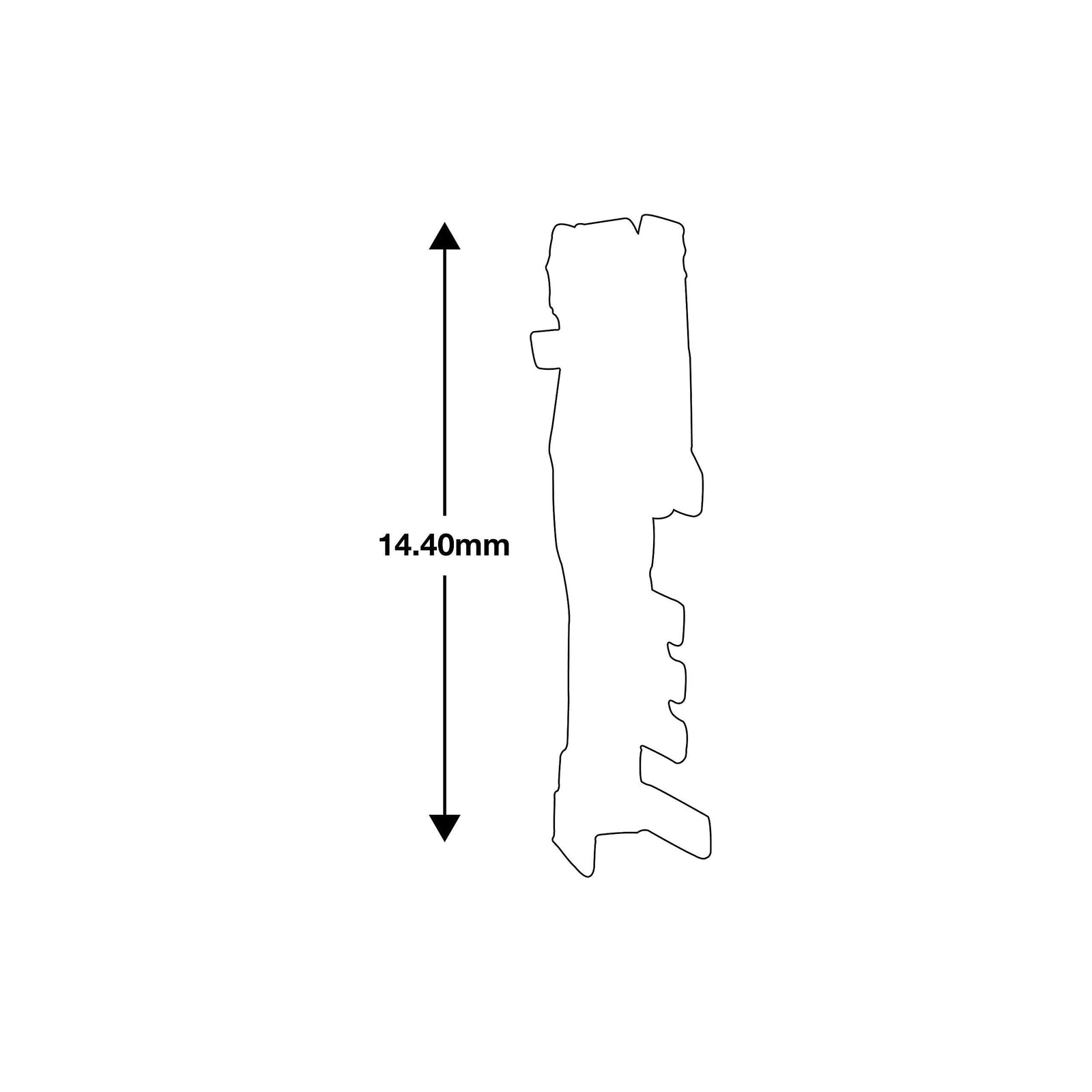 Tool Connection Non Insulated Female Terminal 100pc 37357